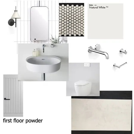 first  floor powder  118b Interior Design Mood Board by melw on Style Sourcebook