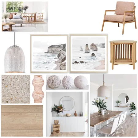 Coastal Scandi Moodboard Interior Design Mood Board by DKD on Style Sourcebook