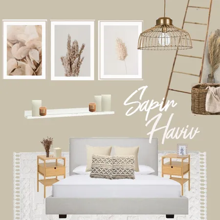 boho bedroom Interior Design Mood Board by sapir haviv on Style Sourcebook