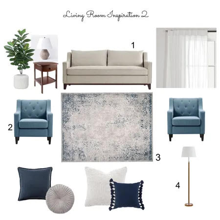 Living room 2 Interior Design Mood Board by Naty Grandi Design on Style Sourcebook