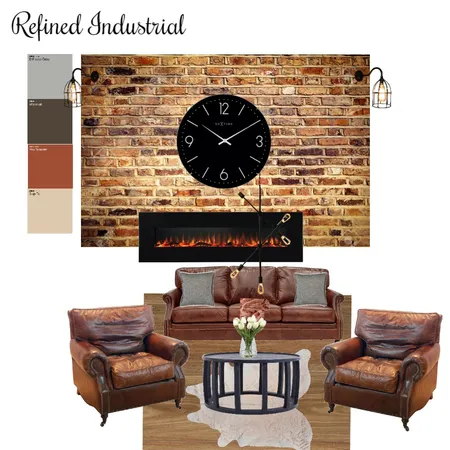 Refined industrial Interior Design Mood Board by dianakorzh on Style Sourcebook