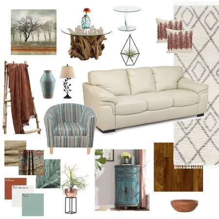 Modern Rustic Interior Design Mood Board by kelleighess on Style Sourcebook