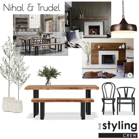 Trudel & Nihal - Dining Interior Design Mood Board by the_styling_crew on Style Sourcebook