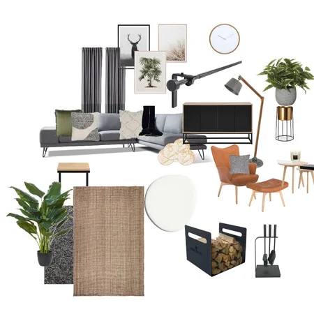 Living Room Interior Design Mood Board by anita.laforgia@outlook.com on Style Sourcebook