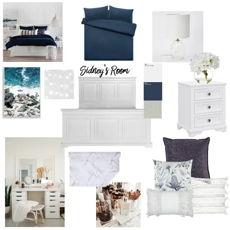 Sidney's Bedroom Interior Design Mood Board by jdf_12 on Style Sourcebook