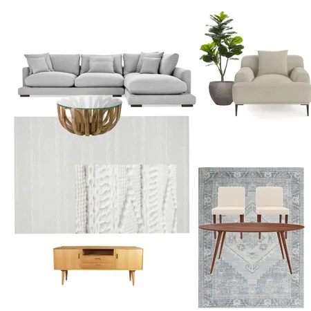 Living/ Dining Interior Design Mood Board by rinahouse on Style Sourcebook