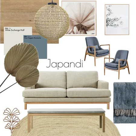 Japandi Interior Design Mood Board by G2 Interiors on Style Sourcebook