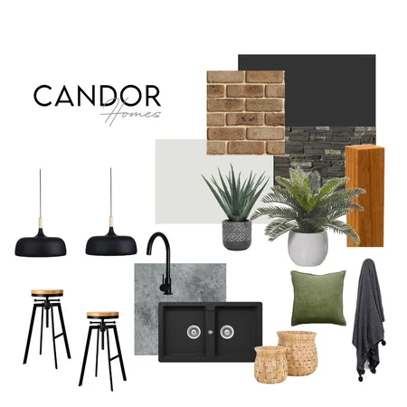 Modern Industrial 3 Interior Design Mood Board by Emma Renae Interior Designer on Style Sourcebook