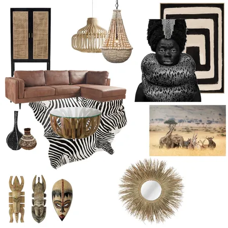 Africa - Mood Board Interior Design Mood Board by Laurraa13 on Style Sourcebook