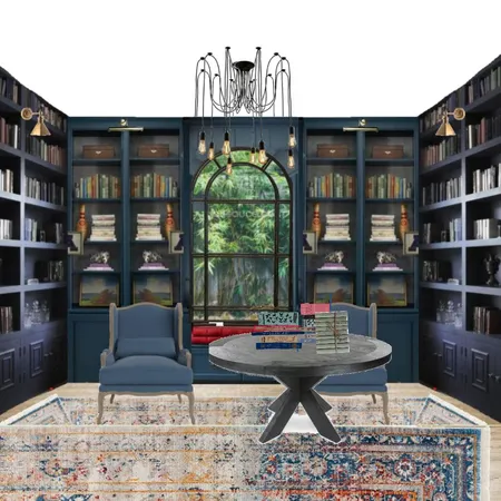 Library 4b Interior Design Mood Board by Colette on Style Sourcebook