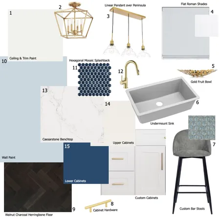 Kitchen Sample Board Interior Design Mood Board by stylized on Style Sourcebook