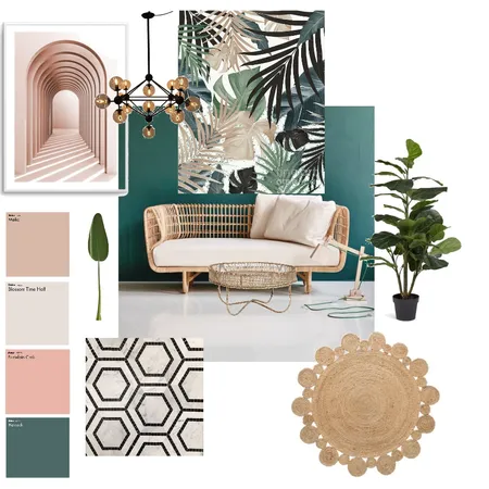 Tropical Interior Design Mood Board by iuliagorea on Style Sourcebook