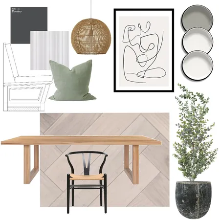 Dining room Interior Design Mood Board by GailEsterhuyse on Style Sourcebook