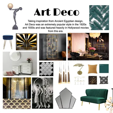 Art Deco Interior Design Mood Board by Rob Di Giovanni on Style Sourcebook