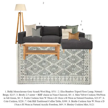 Sofa and Cushion Matching Interior Design Mood Board by taylahdafter on Style Sourcebook