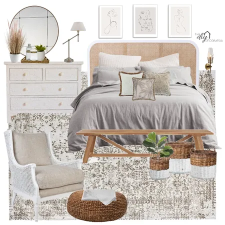 Bedroom Interior Design Mood Board by Thediydecorator on Style Sourcebook