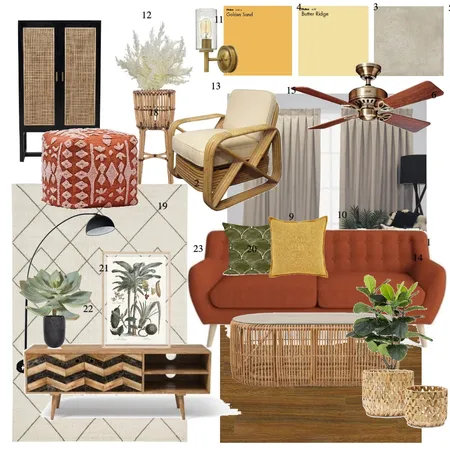 IDI Living Room Interior Design Mood Board by Ruxuan0928 on Style Sourcebook