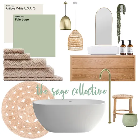 The Sage Collective Interior Design Mood Board by Melissa Jane on Style Sourcebook