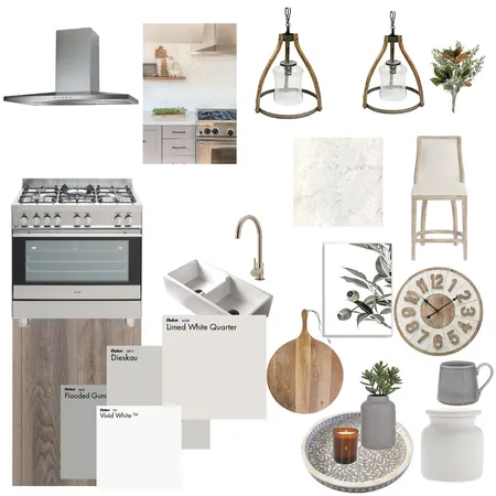 Modern Farmhouse kitchen Interior Design Mood Board by Stacey Newman Designs on Style Sourcebook