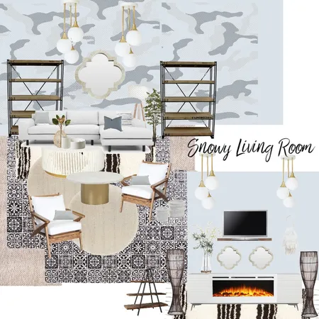 Snowy Living ROOM Interior Design Mood Board by Jazmine.Garland on Style Sourcebook