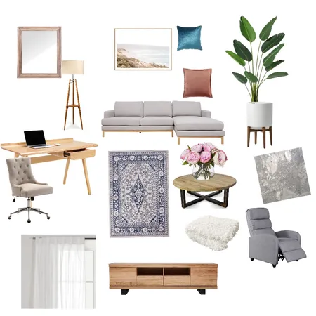 Living with study Interior Design Mood Board by Linhayds on Style Sourcebook