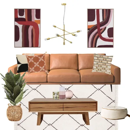 Industrial tribal chic Interior Design Mood Board by Happy Nook Interiors on Style Sourcebook