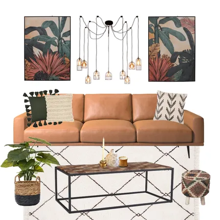 Industrial tribal chic Interior Design Mood Board by Happy Nook Interiors on Style Sourcebook