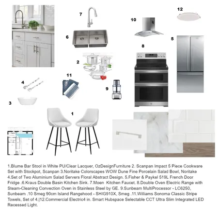 Kitchen Interior Design Mood Board by IrinaS on Style Sourcebook