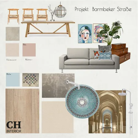 Barmekerstraße Hamburg Interior Design Mood Board by CH-Interior on Style Sourcebook