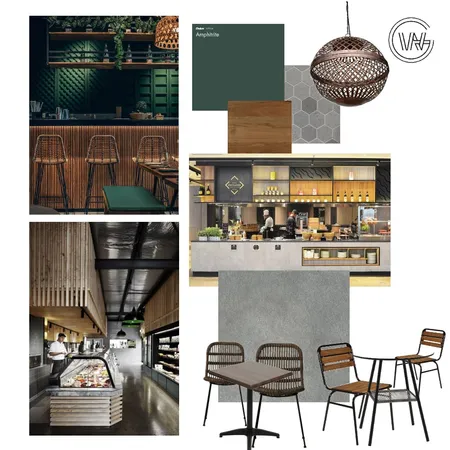 Falafel store Interior Design Mood Board by wissam.gorgees on Style Sourcebook