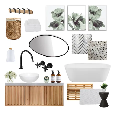 Contemporary  bathroom heaven Interior Design Mood Board by Happy Nook Interiors on Style Sourcebook