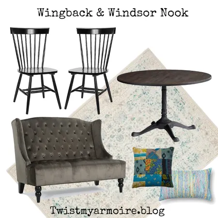 Wingback & Windsor Interior Design Mood Board by Twist My Armoire on Style Sourcebook