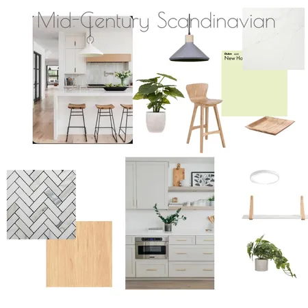 Mid Century Scandinavian Interior Design Mood Board by bgunn on Style Sourcebook