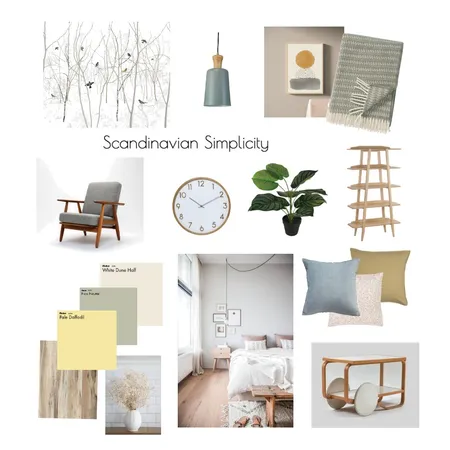 Modern Scandinavian Interior Design Mood Board by Michelle McClintock on Style Sourcebook
