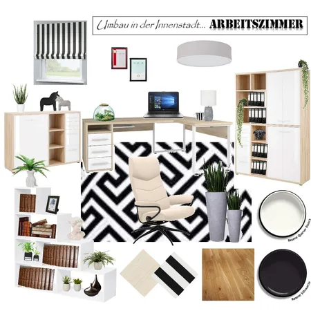 Arbeitszimmer Interior Design Mood Board by sisi_ml on Style Sourcebook