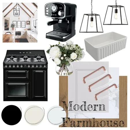 Modern Farmhouse Kitchen Interior Design Mood Board by Missy & Me on Style Sourcebook