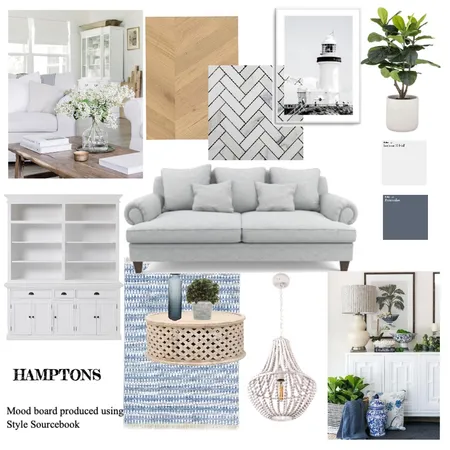 Hamptons Interior Design Mood Board by wrightdesignstudio on Style Sourcebook