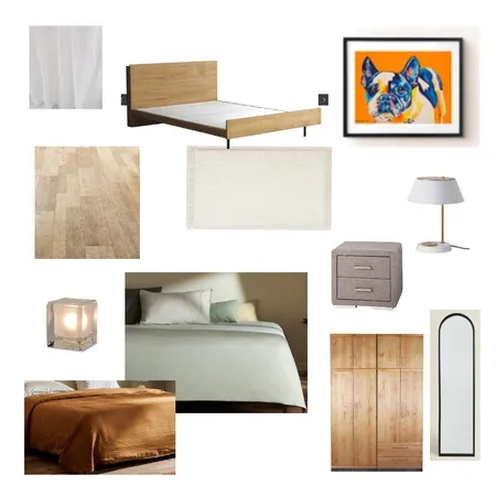 Bed Room Interior Design Mood Board by Miyabi Araya on Style Sourcebook