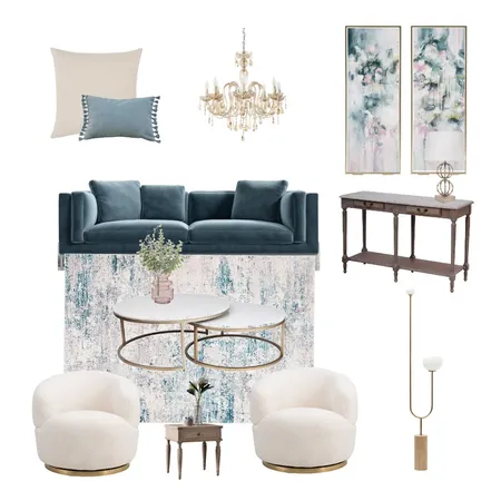 Soft Glam 2 Interior Design Mood Board by SR Interiors on Style Sourcebook