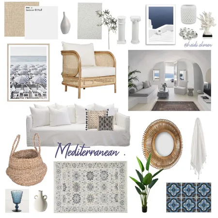 MEDITERRANEAN . Interior Design Mood Board by heidiekman on Style Sourcebook