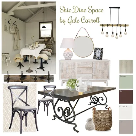 Shic Dining Space Interior Design Mood Board by Gale Carroll on Style Sourcebook