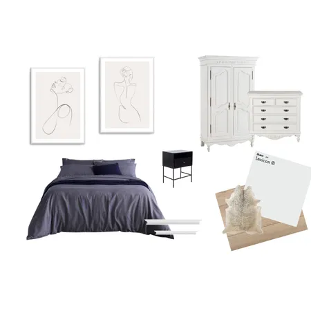 Luxury Bedroom Interior Design Mood Board by Bella on Style Sourcebook