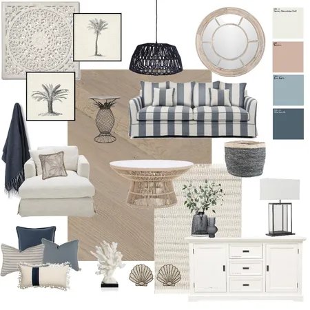 The Hamptons Interior Design Mood Board by Sarah Taylor on Style Sourcebook