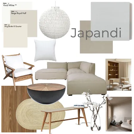 Japandi Interior Design Mood Board by Soalba on Style Sourcebook