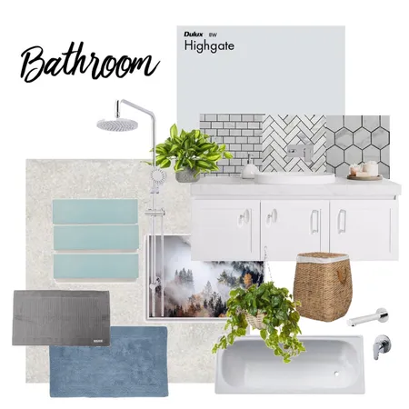 Bathroom Interior Design Mood Board by emmelynkyl on Style Sourcebook