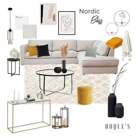 Nordic Bliss Interior Design Mood Board by Nilufa Hoque on Style Sourcebook