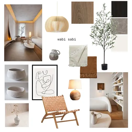 Wabi Sabi Interior Design Mood Board by chauee on Style Sourcebook