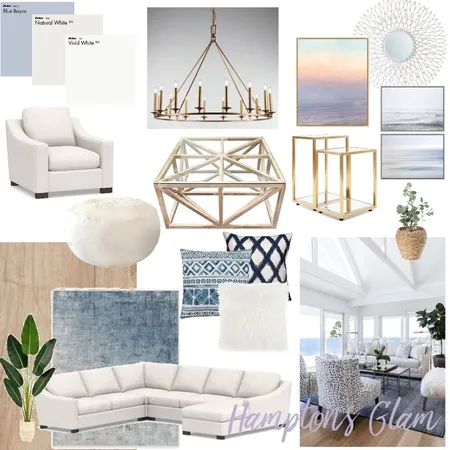 Hamptons Vacation Home Interior Design Mood Board by kamcfadd on Style Sourcebook