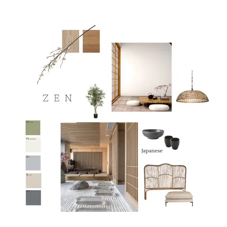 ZEN moodboard Interior Design Mood Board by Lauren Bradley on Style Sourcebook