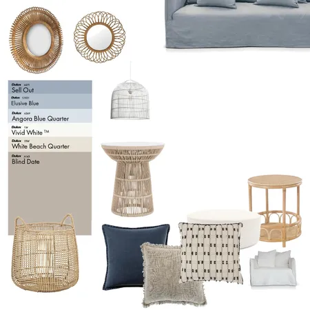 coastal vibe Interior Design Mood Board by chloescarpin on Style Sourcebook